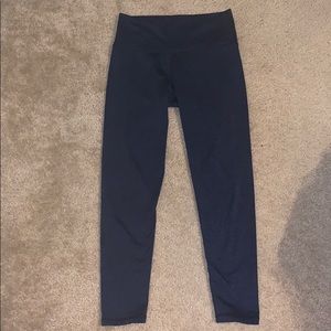 Aerie Play Navy Leggings Size L